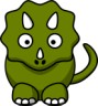 Cute Triceratops Cartoon Picture