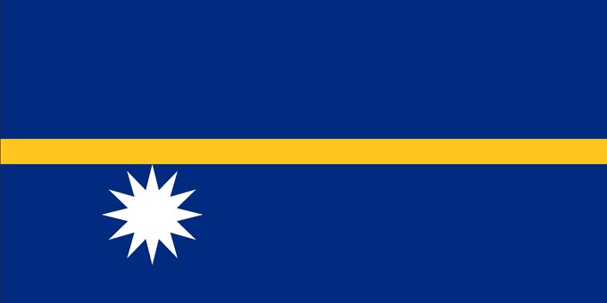 Flag of Nauru