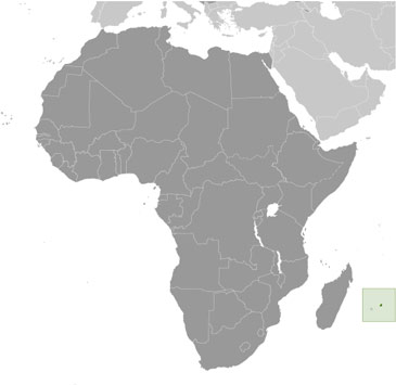 Mauritius location