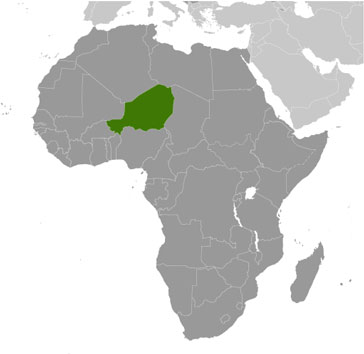 Niger location