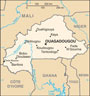 Map of Burkina Faso