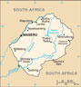 Map of Lesotho