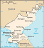 Map of North Korea