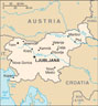 Map of Slovenia