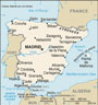 Map of Spain